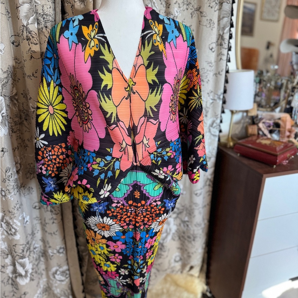 Dressed In Lala Colorful Floral Dress